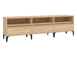 vidaxl Móvel de TV 150x30x44,5 cm derivados de madeira carvalho sonoma^ Móvel De Tv
