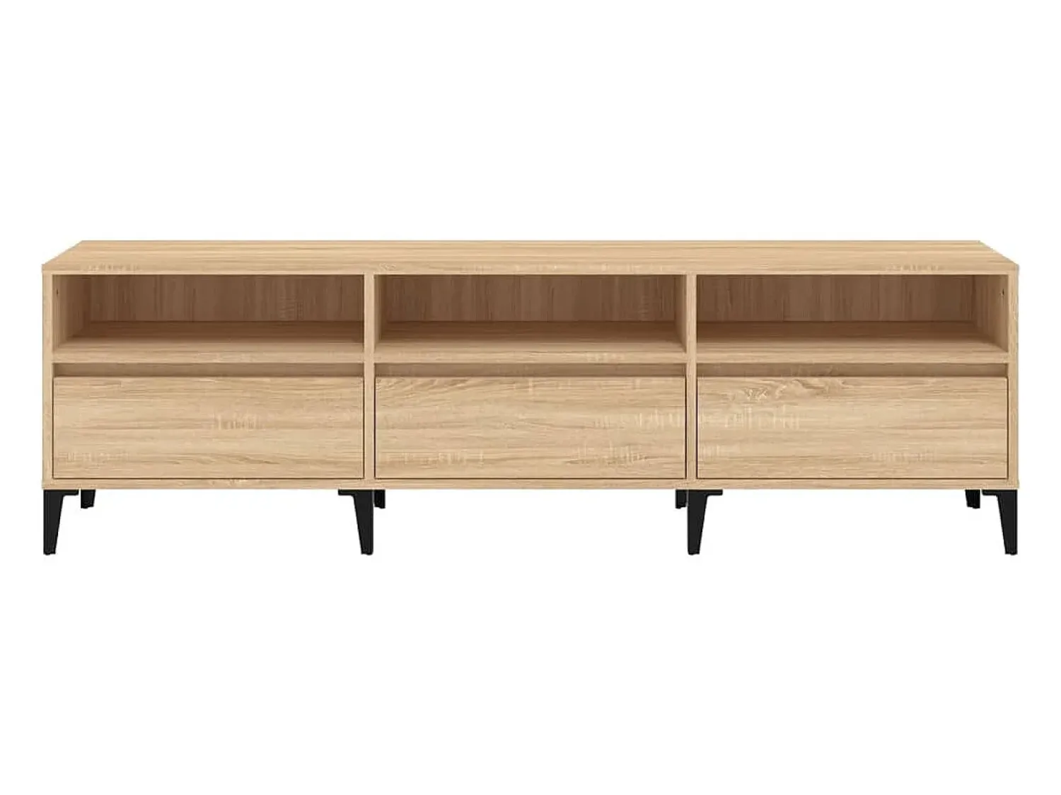 vidaxl Móvel de TV 150x30x44,5 cm derivados de madeira carvalho sonoma^ Móvel De Tv