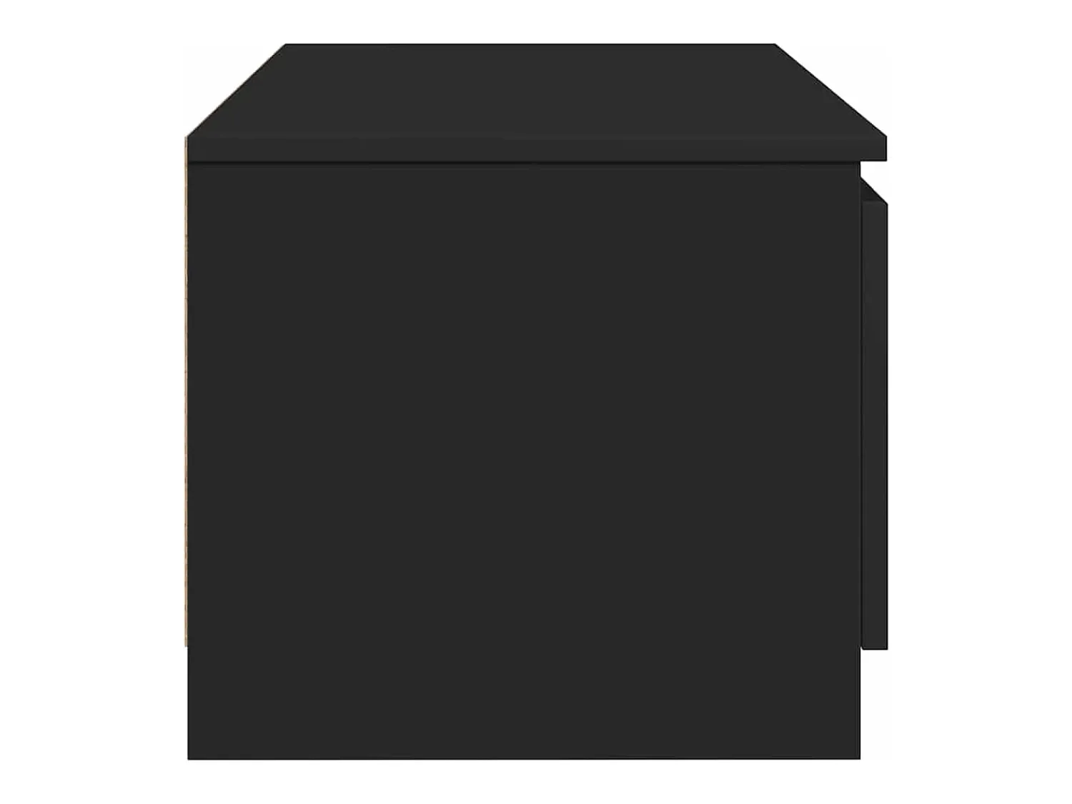 Outlet vidaxl Móvel de TV 140x40x35,5 cm derivados de madeira preto Branco