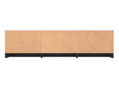 Outlet vidaxl Móvel de TV 140x40x35,5 cm derivados de madeira preto Branco