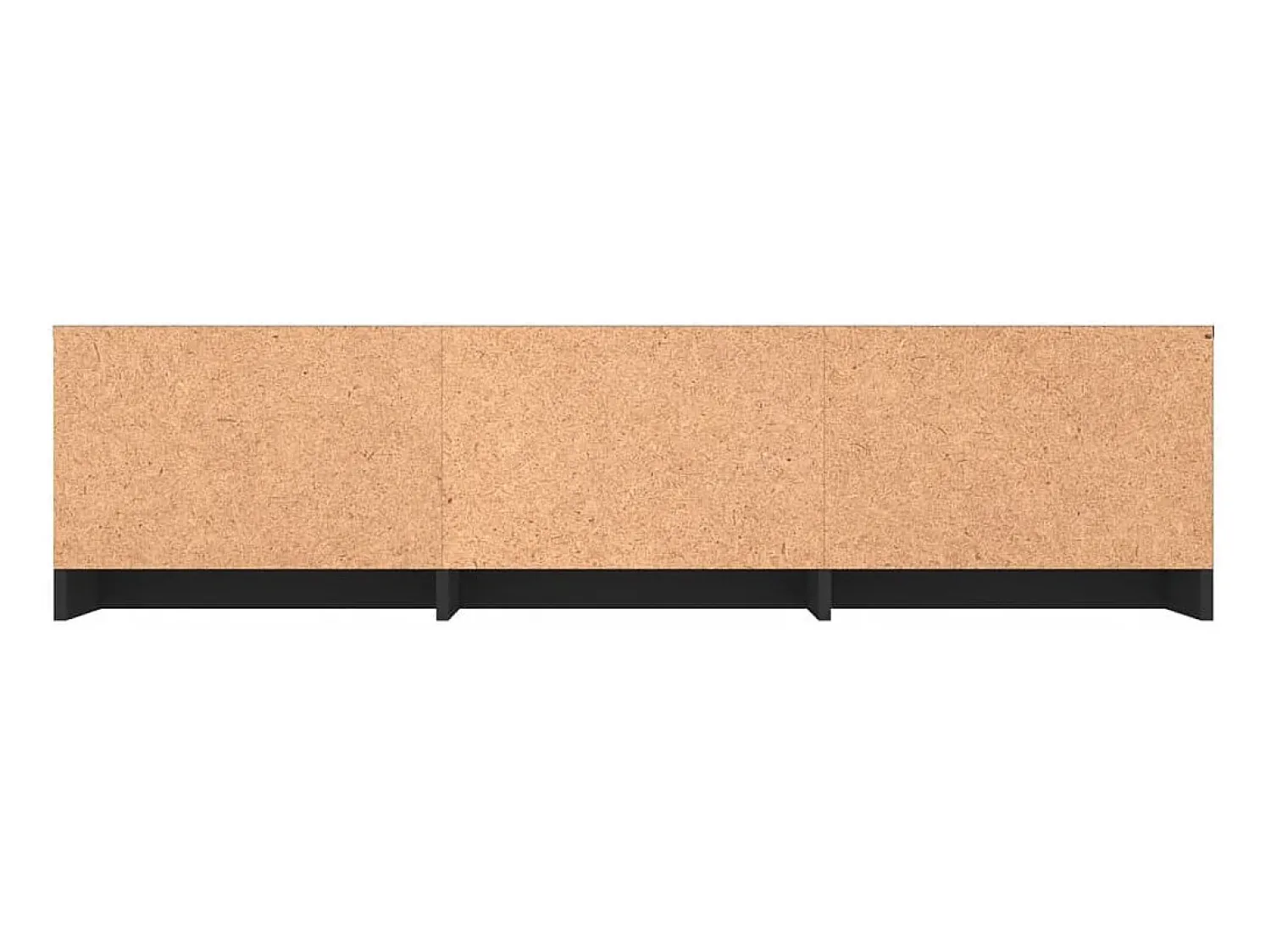 Outlet vidaxl Móvel de TV 140x40x35,5 cm derivados de madeira preto Branco