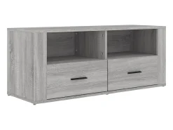Móvel De Tv| Móvel de TV 100x35x40 cm derivados de madeira sonoma PT282520 Cinzento