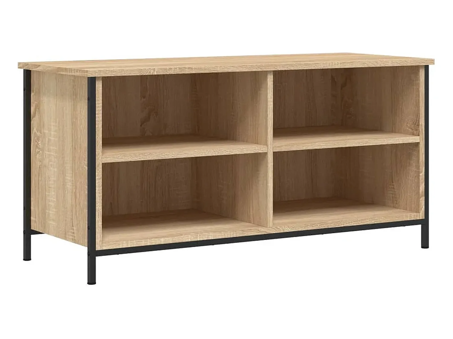 Online vidaxl Móvel de TV 100x40x50 cm derivados de madeira carvalho sonoma Castanho