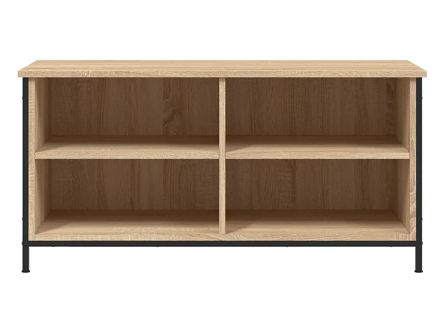 Online vidaxl Móvel de TV 100x40x50 cm derivados de madeira carvalho sonoma Castanho