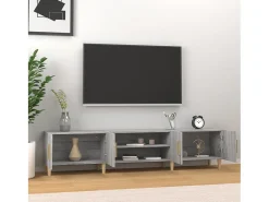Discount Móvel de TV 180x31,5x40 cm derivados de madeira cinza sonoma PT332045 Cinzento