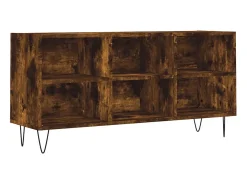 Móvel De Tv*vidaxl Móvel de TV 103,5x30x50 cm derivados madeira carvalho fumado Castanho