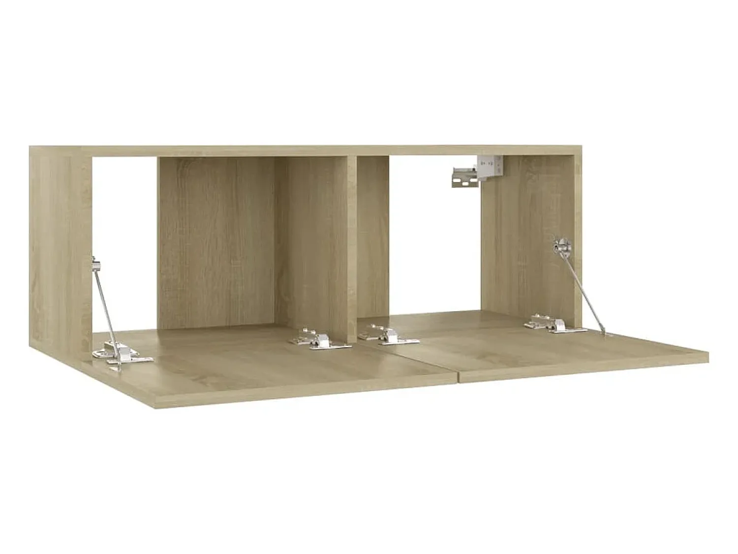 Móvel De Tv| Móvel de TV 80x30x30 cm derivados de madeira carvalho sonoma PT474476 Castanho
