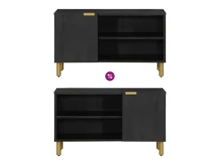 vidaxl Móvel de TV 80x33x46 cm derivados de madeira^ Móvel De Tv