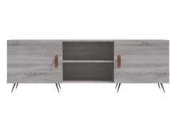 Móvel De Tv*vidaxl Móvel de TV 150x30x50 cm derivados de madeira sonoma Cinzento