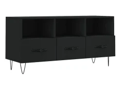 Móvel De Tv* Móvel de TV 102x36x50 cm derivados de madeira PT836668 Preto