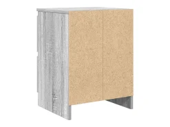 Discount vidaxl Móvel de TV 40x35x54 cm derivados de madeira sonoma Cinzento