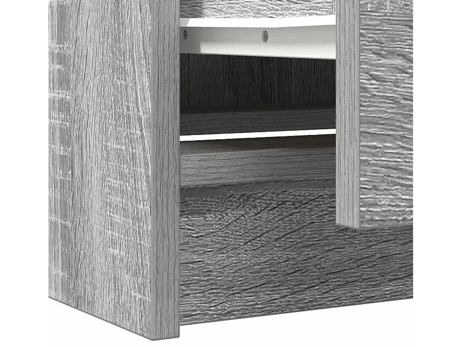 Discount vidaxl Móvel de TV 40x35x54 cm derivados de madeira sonoma Cinzento