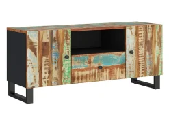 Móvel De Tv* Móvel de TV 105x33,5x46 cm madeira recuperada/derivados madeira PT985801 Castanho