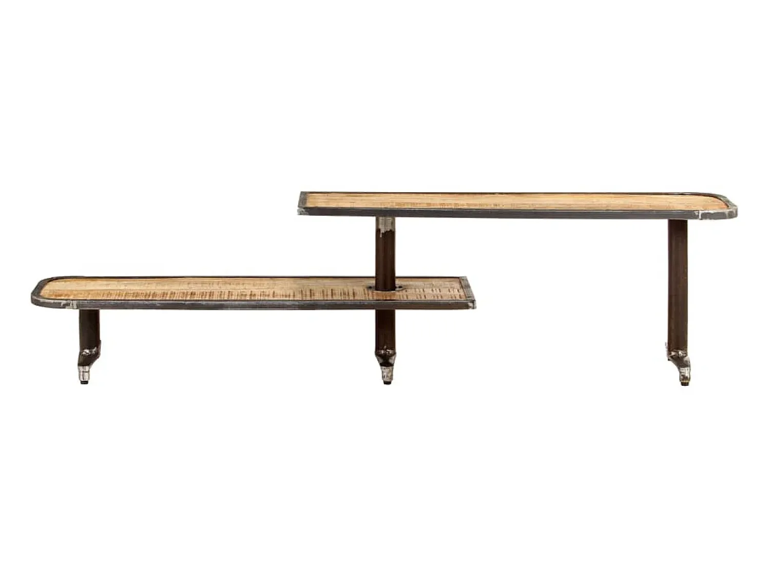 Móvel de TV 160x30x40 cm madeira de mangueira maciça PT723312^ Móvel De Tv