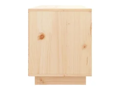 Móvel De Tv* Móvel de TV 74x35x44 cm madeira de pinho maciça PT602303 Castanho