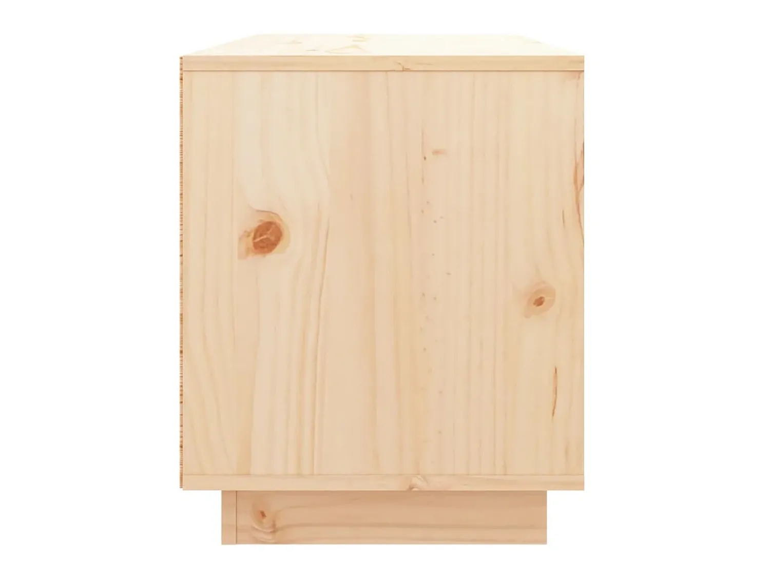 Móvel De Tv* Móvel de TV 74x35x44 cm madeira de pinho maciça PT602303 Castanho