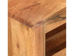 Móvel De Tv* Móvel de TV 110x30x40 cm madeira de acácia maciça PT796688 Castanho