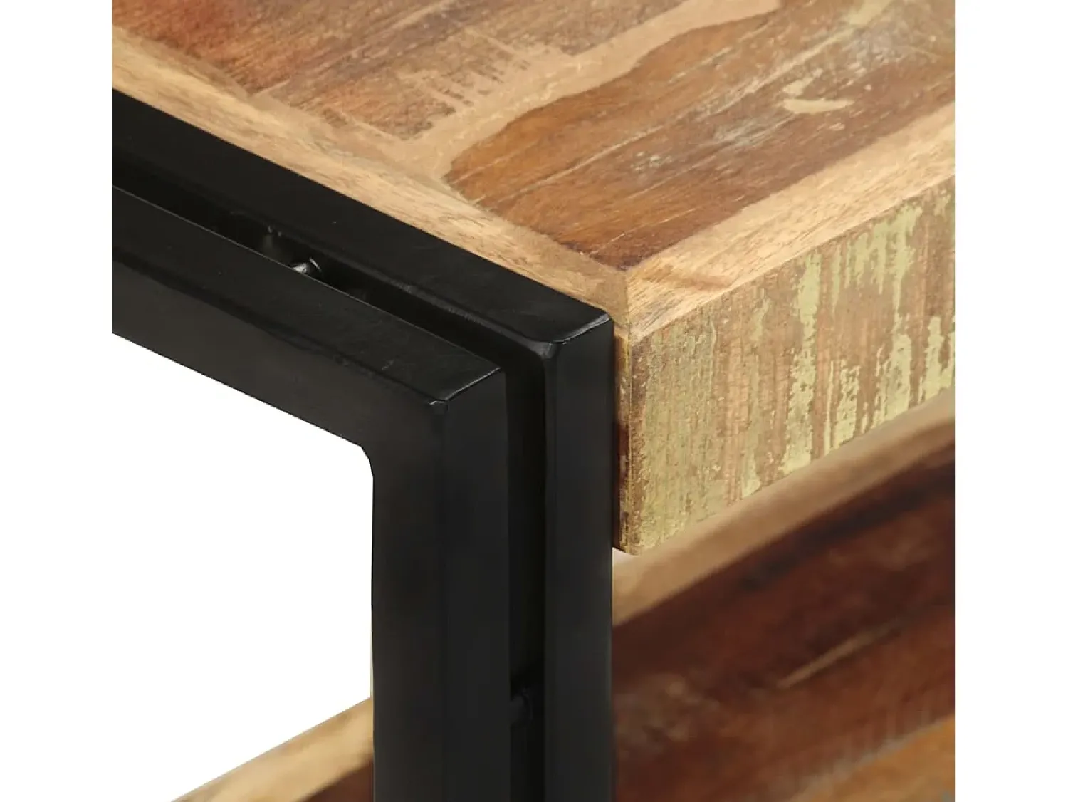 Móvel De Tv* Móvel de TV 90x30x40 cm madeira recuperada maciça PT219027 Castanho