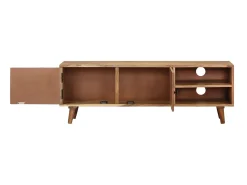 Móvel De Tv| Móvel de TV 115x30x39 cm madeira de acácia maciça PT633533 Castanho