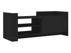 Móvel De Tv| Móvel de TV 100x35x40 cm madeira processada PT364547 Preto