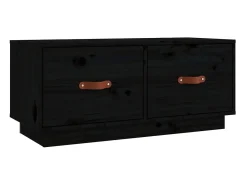 Móvel de TV 80x34x35 cm madeira de pinho maciça PT916853^ Móvel De Tv