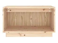 Móvel de TV 60x35x35 cm madeira de pinho maciça PT917752^ Móvel De Tv