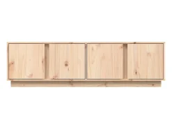 Móvel De Tv|vidaxl Móvel de TV 140x40x40 cm madeira de pinho maciça Castanho