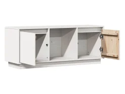 vidaxl Móvel de TV 110,5x35x44 cm madeira de pinho maciça^ Móvel De Tv