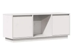 vidaxl Móvel de TV 110,5x35x44 cm madeira de pinho maciça^ Móvel De Tv