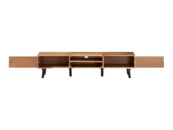 Móvel De Tv* Móvel de TV 145x35x35 cm madeira de acácia maciça PT880441 Castanho