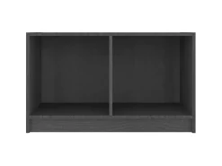 Móvel De Tv* Móvel de TV 70x33x42 cm madeira de pinho maciça PT766511 Cinzento