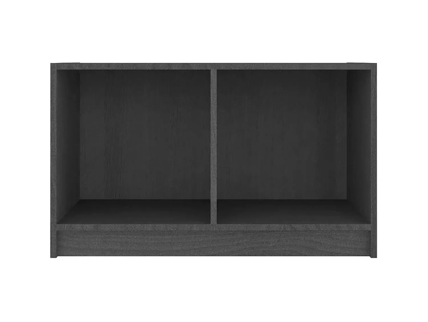 Móvel De Tv* Móvel de TV 70x33x42 cm madeira de pinho maciça PT766511 Cinzento