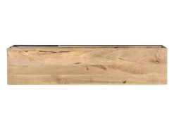 Móvel De Tv|vidaxl Móvel de TV 130x30x45 cm madeira de mangueira áspera Castanho