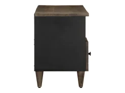 vidaxl Móvel de TV 100x33x46 cm madeira de mangueira maciça^ Móvel De Tv