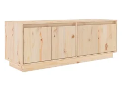 vidaxl Móvel de TV 110x34x40 cm madeira de pinho maciça^ Móvel De Tv