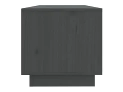 Móvel De Tv| Móvel de TV 90x35x35 cm madeira de pinho maciça cinza PT397673 Cinzento