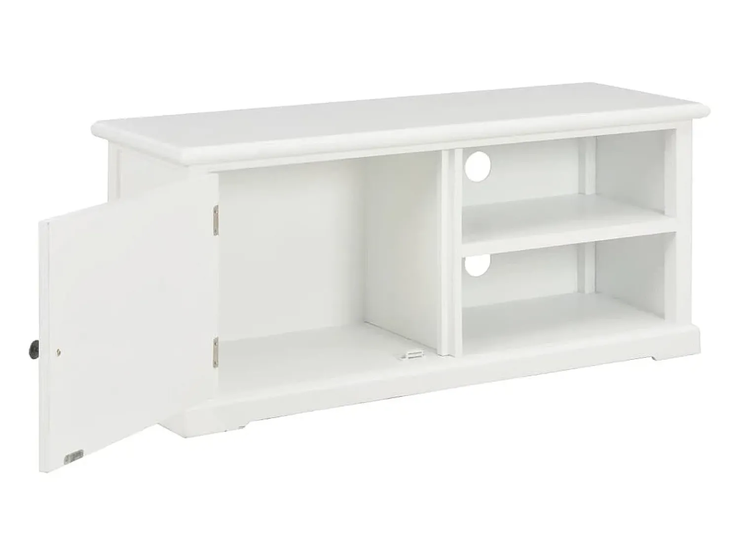 Hot Móvel de TV 90x30x40 cm madeira PT539668 Branco