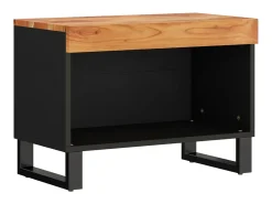 Móvel De Tv* Móvel de TV 60x33x43,5 cm madeira de acácia maciça PT956428 Castanho
