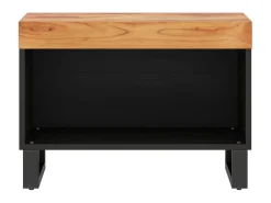 Móvel De Tv* Móvel de TV 60x33x43,5 cm madeira de acácia maciça PT956428 Castanho