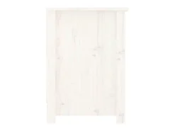 Móvel De Tv| Móvel de TV 103x36,5x52 cm madeira de pinho maciça PT127048 Branco