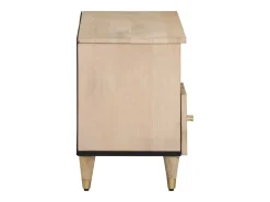 Clearance Móvel de TV 100x33x46 cm madeira de mangueira maciça PT639699 Castanho