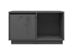 Móvel de TV 74x35x44 cm madeira de pinho maciça PT515453^ Móvel De Tv