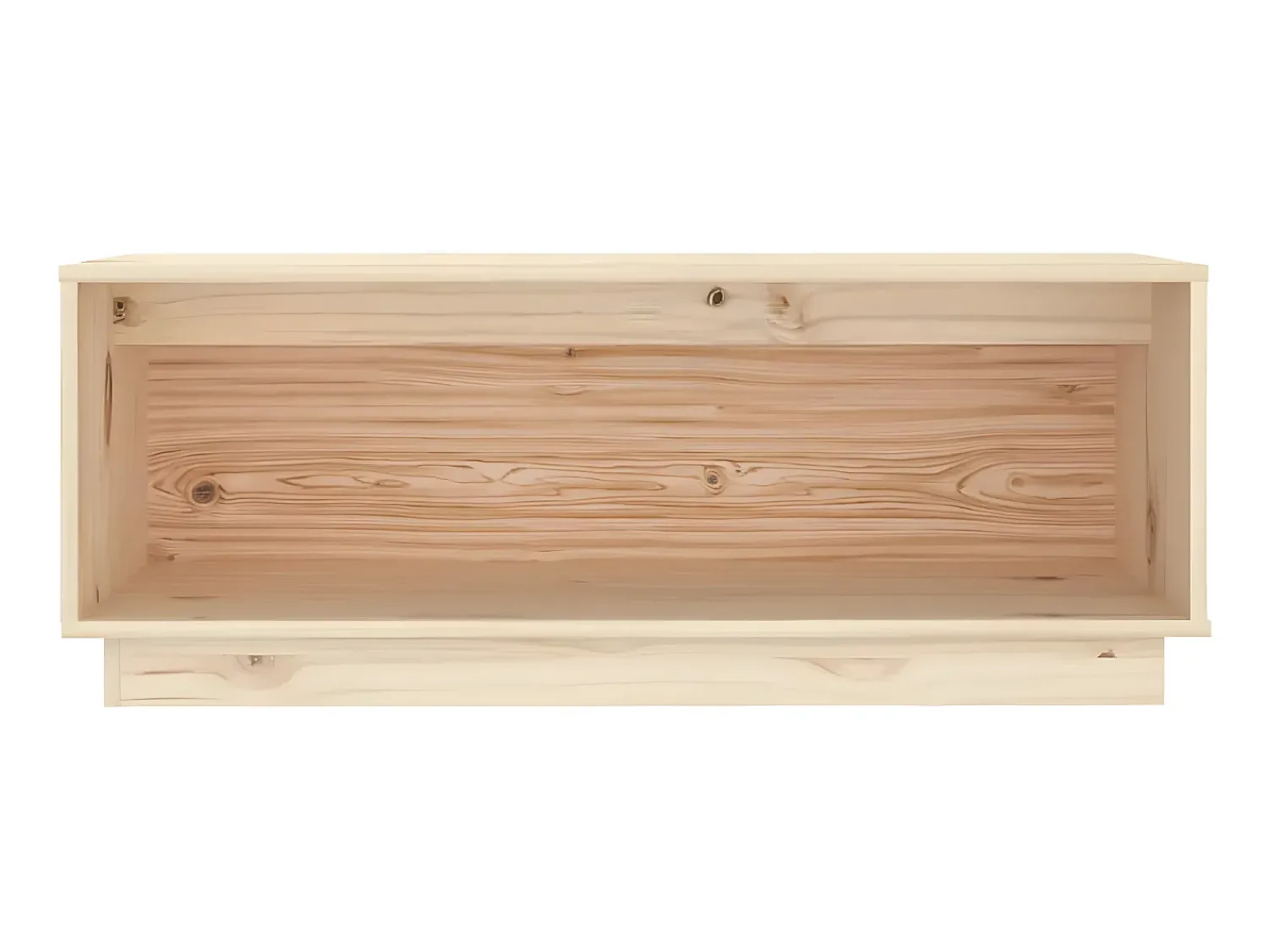 Móvel De Tv* Móvel de TV 90x35x35 cm madeira de pinho maciça PT312839 Castanho