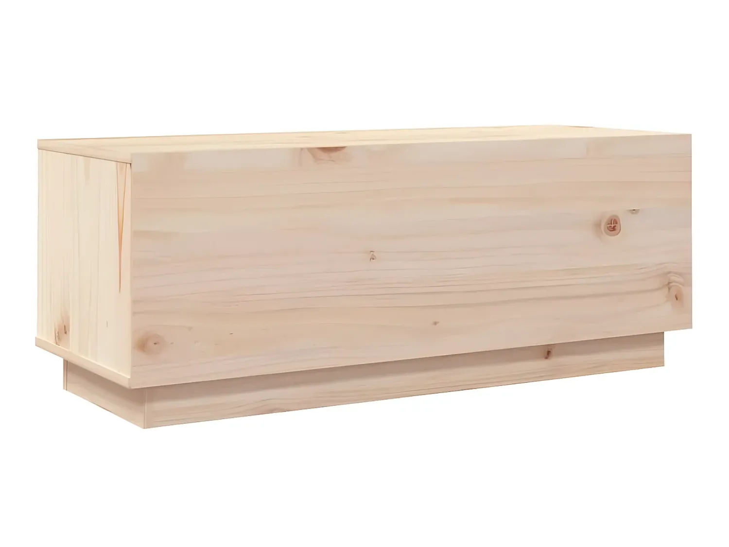 Móvel De Tv* Móvel de TV 90x35x35 cm madeira de pinho maciça PT312839 Castanho