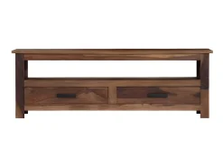 Móvel de TV 118x30x40 cm madeira de sheesham maciça PT461187^ Móvel De Tv