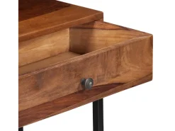 Móvel De Tv| Móvel de TV 160x30x45 cm madeira de sheesham maciça PT179989 Castanho