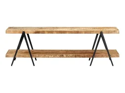 Móvel De Tv| Móvel de TV 160x40x50 cm madeira de mangueira maciça PT312790 Castanho