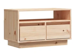 Móvel De Tv* Móvel de TV 60x35x37 cm madeira de pinho maciça PT648614 Castanho