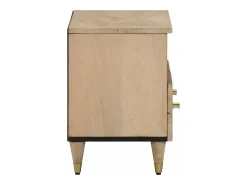 Móvel De Tv* Móvel de TV 70x33x46 cm madeira de mangueira maciça PT922446 Castanho