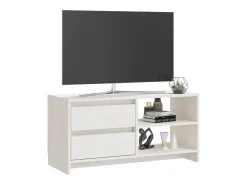 Best vidaxl Móvel de TV 80x31x39 cm madeira de pinho maciça Branco